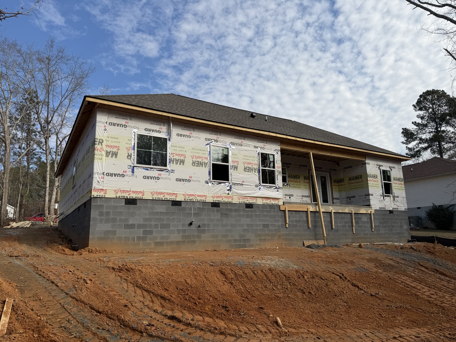 Home under construction